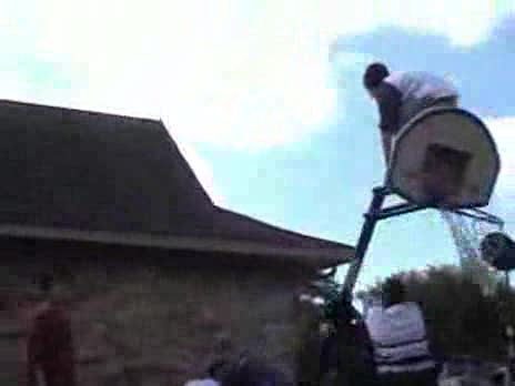 Basketball Hoop Catapult
